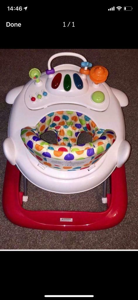 light up baby walker